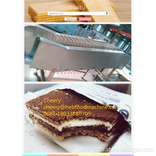 Factory supplier newest design cheap wafer biscuit making machine